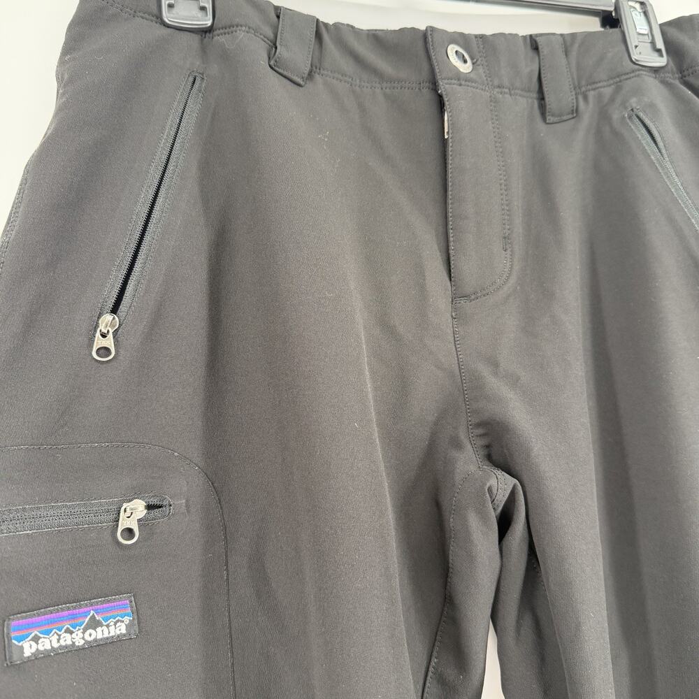 Patagonia Simple Guide Black Pants Softshell Hiking Athletic Women's Small - Picture 3 of 7